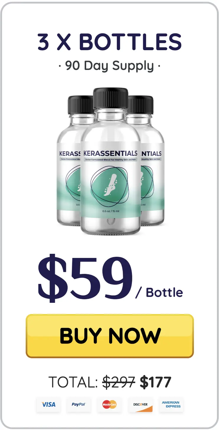 kerassentials three bottles order